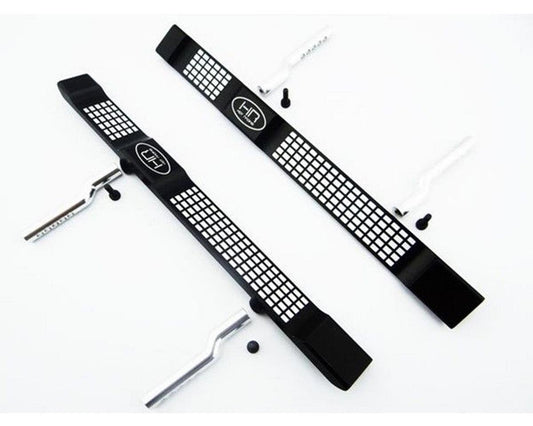 Hot Racing Aluminum Factory Style Side Steps (2) SCX10 (HRASCX33RV01)