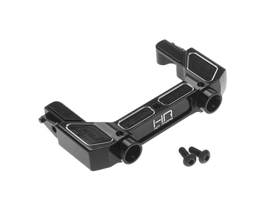 Hot Racing Aluminum Rear Bumper Mount Frame Brace (Black) (HRASCXT03JR01)