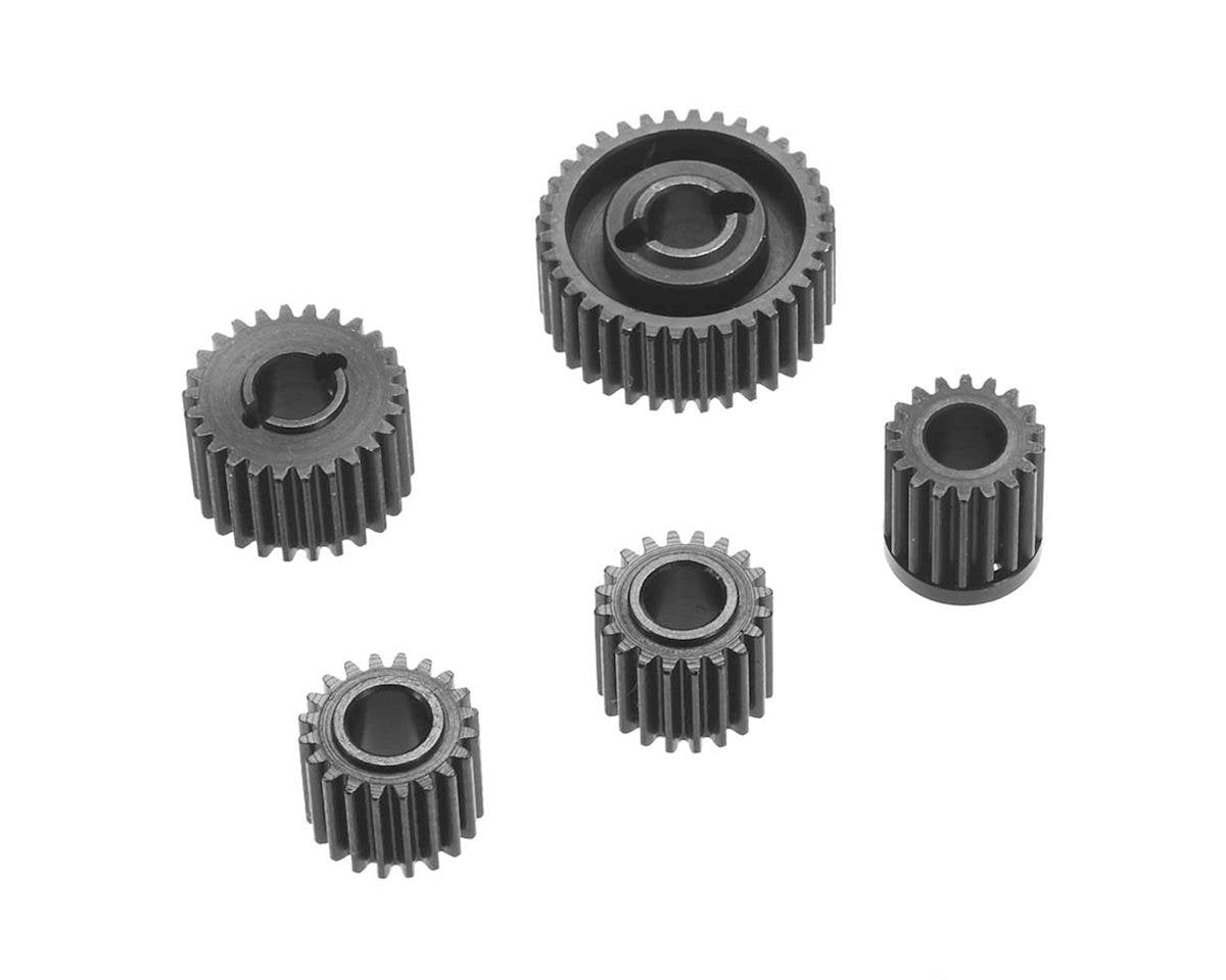 Hot Racing SCX10 II Kit Hardened Steel Gear Set (5) (HRASCXT1000T)