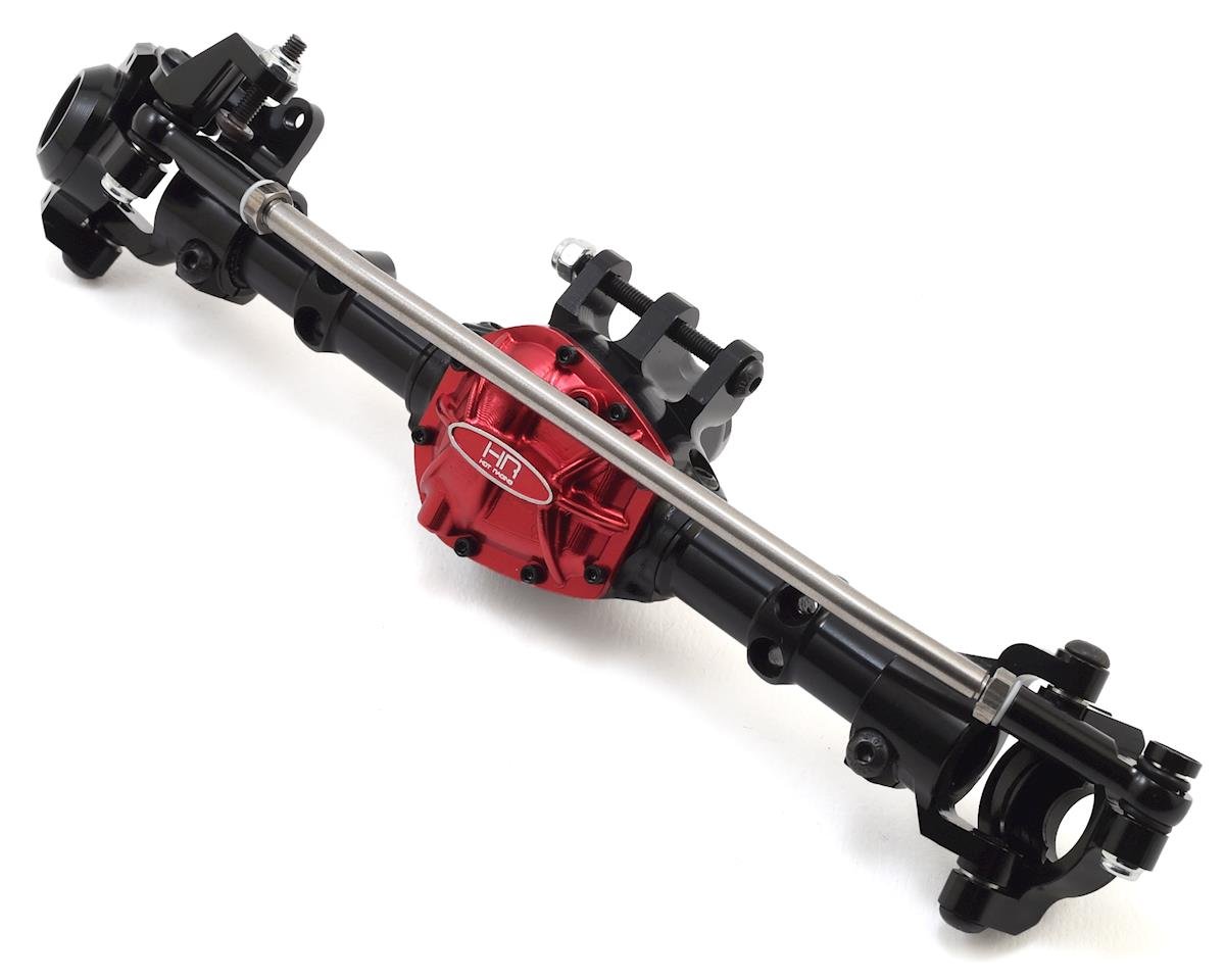 Hot Racing Axial SCX10 II Ackerman Hi-Steer AR44 Axle Case (Black) (HRASCXT12A02)