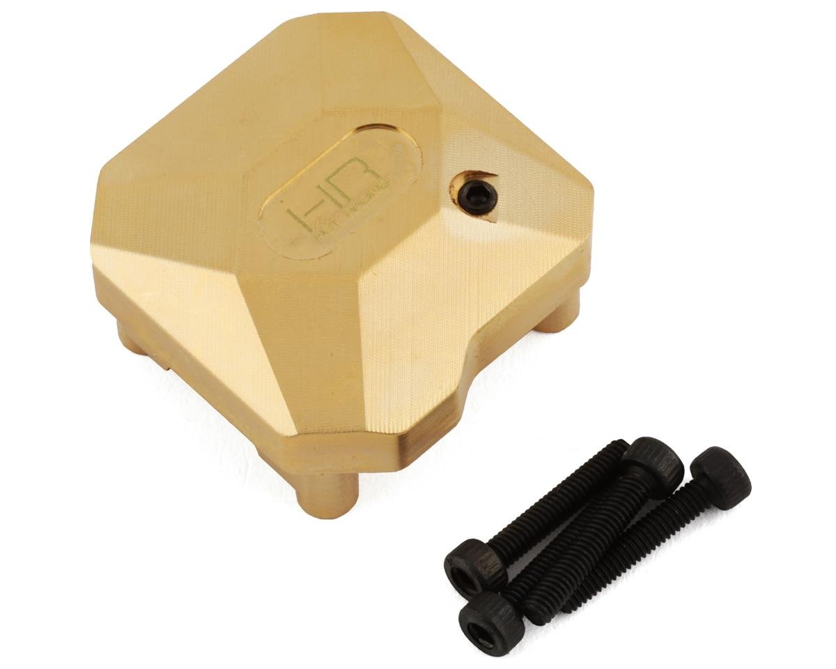 Hot Racing Axial SCX10 II Brass Differential Cover (48g) (HRASCXT12CH)