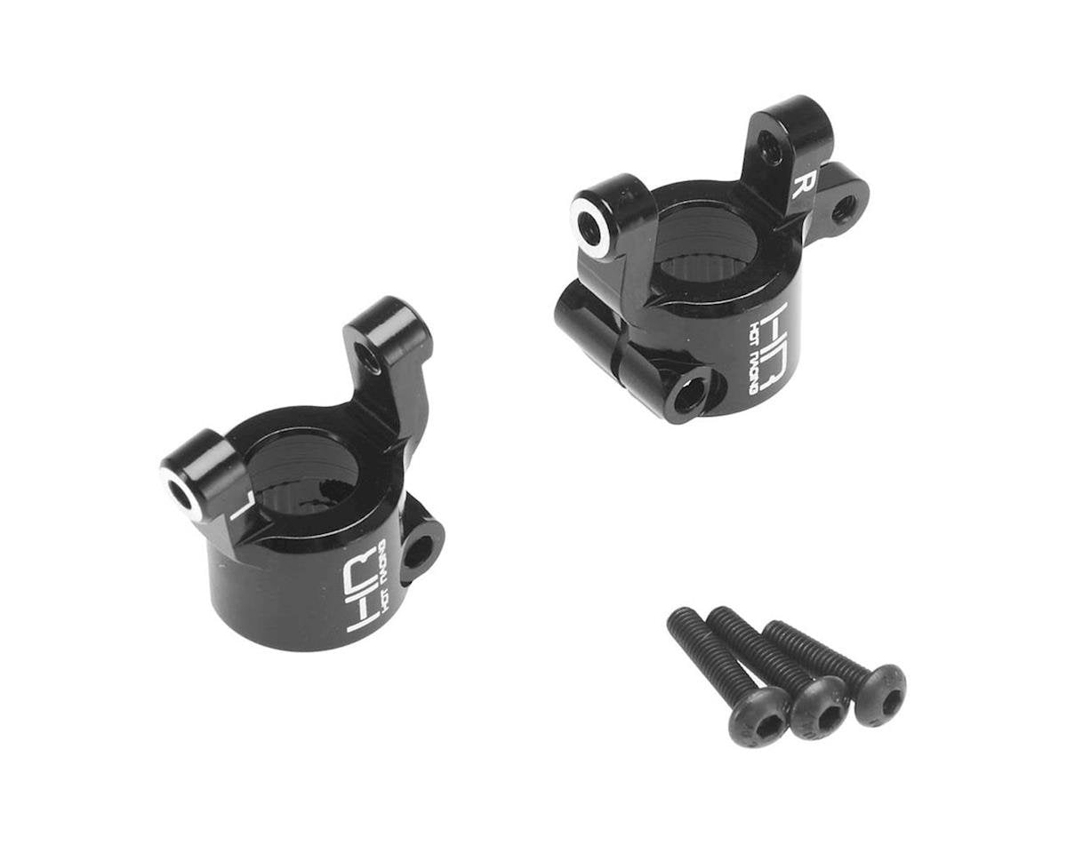 Hot Racing Axial SCX10 II Aluminum AR44 C-Hub Set (Black) (HRASCXT1901)