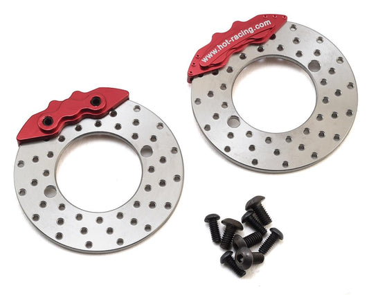 Hot Racing Axial SCX10 II Brake Disc & Caliper (HRASCXT21R02)