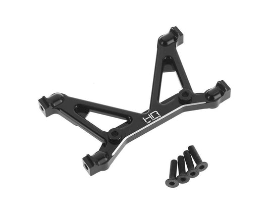 Hot Racing Axial SCX10 II Aluminum Rear Lower Shock Mount Brace (Black) (HRASCXT30L01)