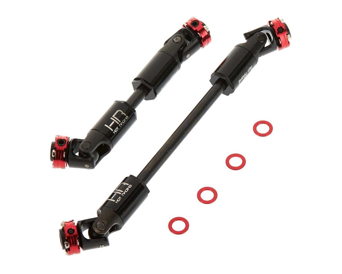 Hot Racing Axial SCX10 II Heavy Duty Steel Scale Look U-Joints Shafts (HRASCXT37A02)