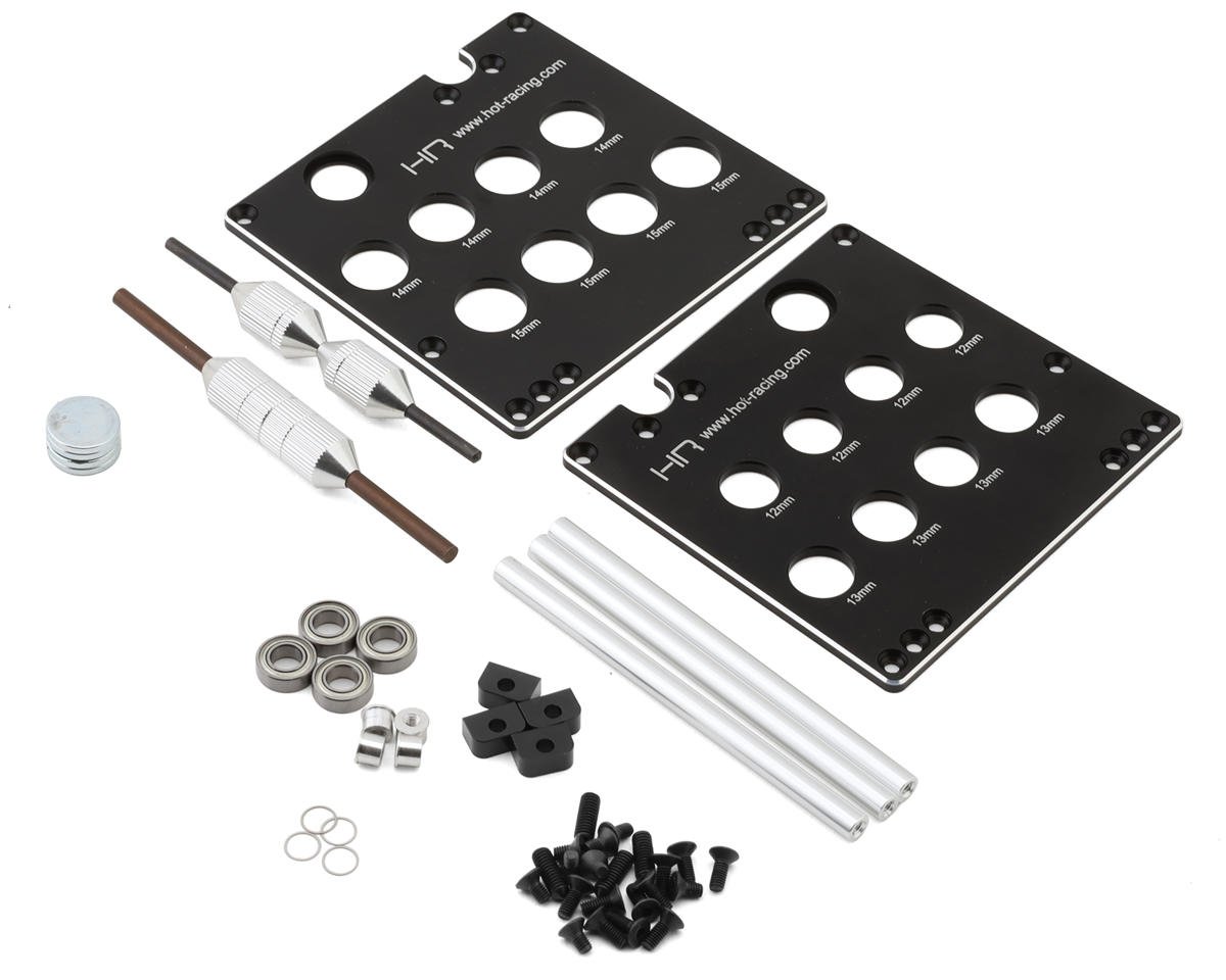 Hot Racing Dual System Wheel Balancer & Shock Stand (HRASDW8MU)