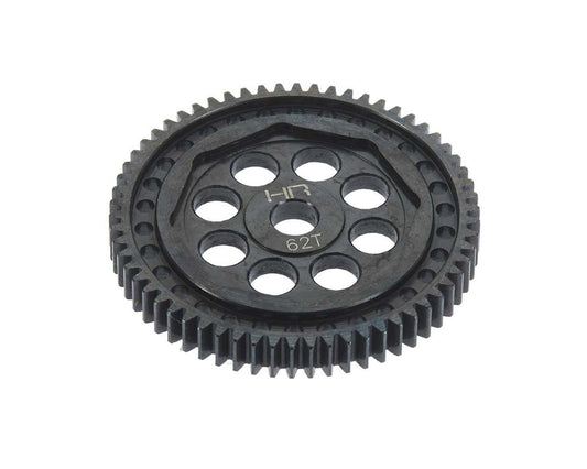 Hot Racing Steel Spur Gear 0.5mod 62T 1/18 ECX (HRASECE562)