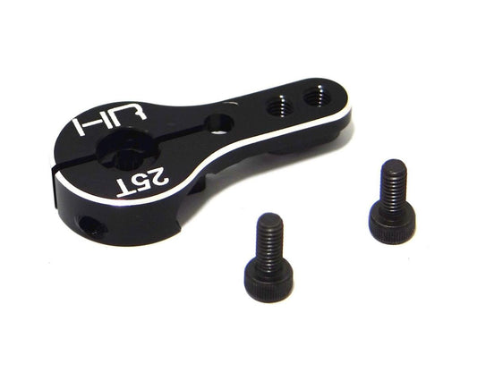 Hot Racing 2-Hole Aluminum Locking Servo Arm (25T-ProTek/Futaba/Savox) (HRASHM25M01)
