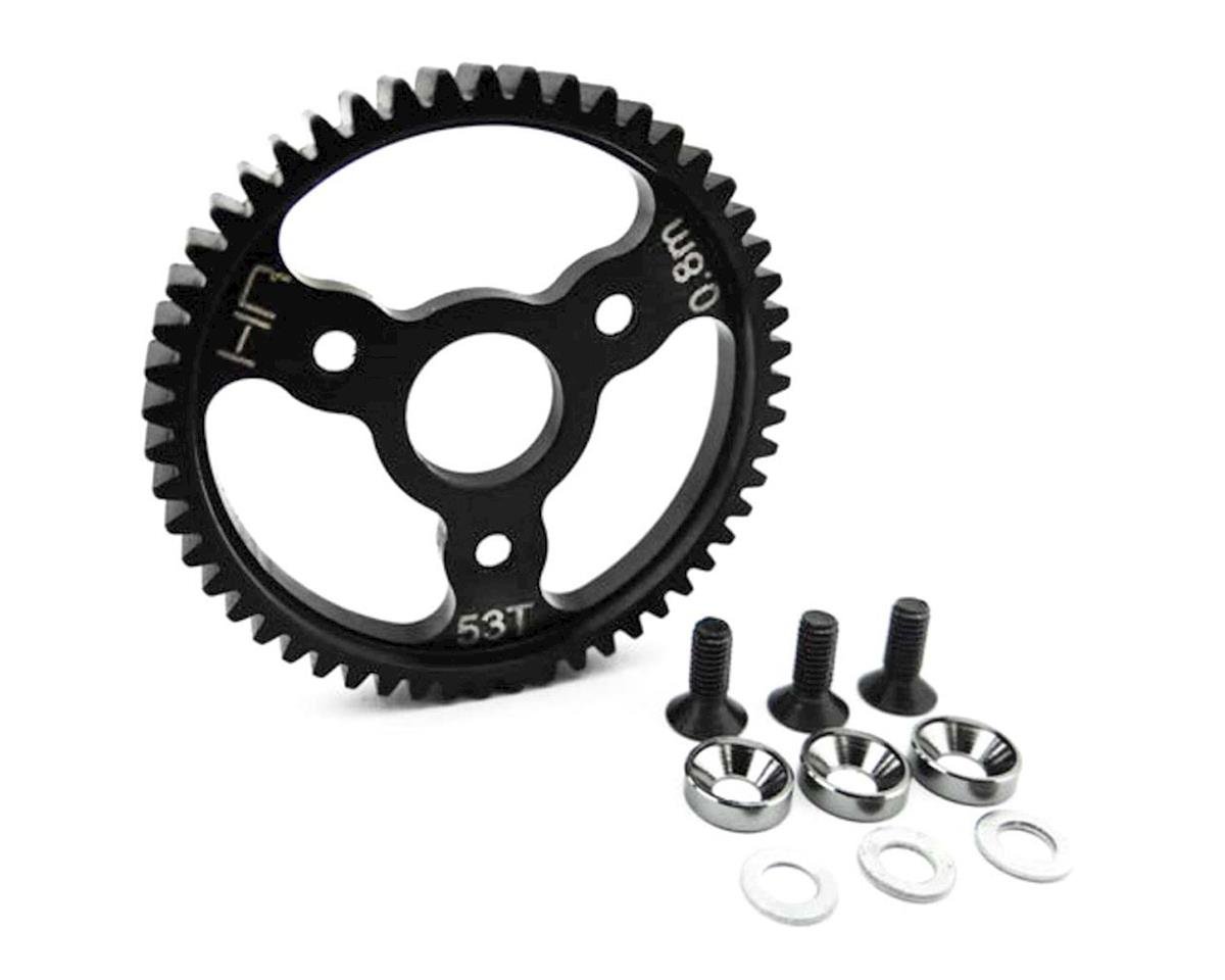 Hot Racing 32P Steel Spur Gear for Traxxas Slash 4x4/Stampede 4x4 (Grey) (53T) (HRASJT253)