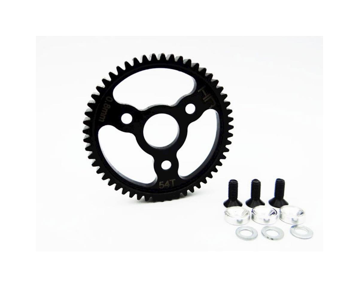 Hot Racing 32P Steel Spur Gear for Traxxas Slash 4x4/Stampede 4x4 (Silver) (54T) (HRASJT254)