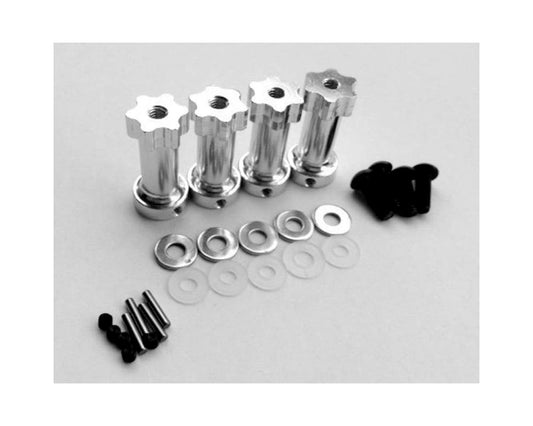 Hot Racing 12mm Hex Aluminum Wheel Widener for Traxxas Slash 4x4 (HRASLF10Y08)