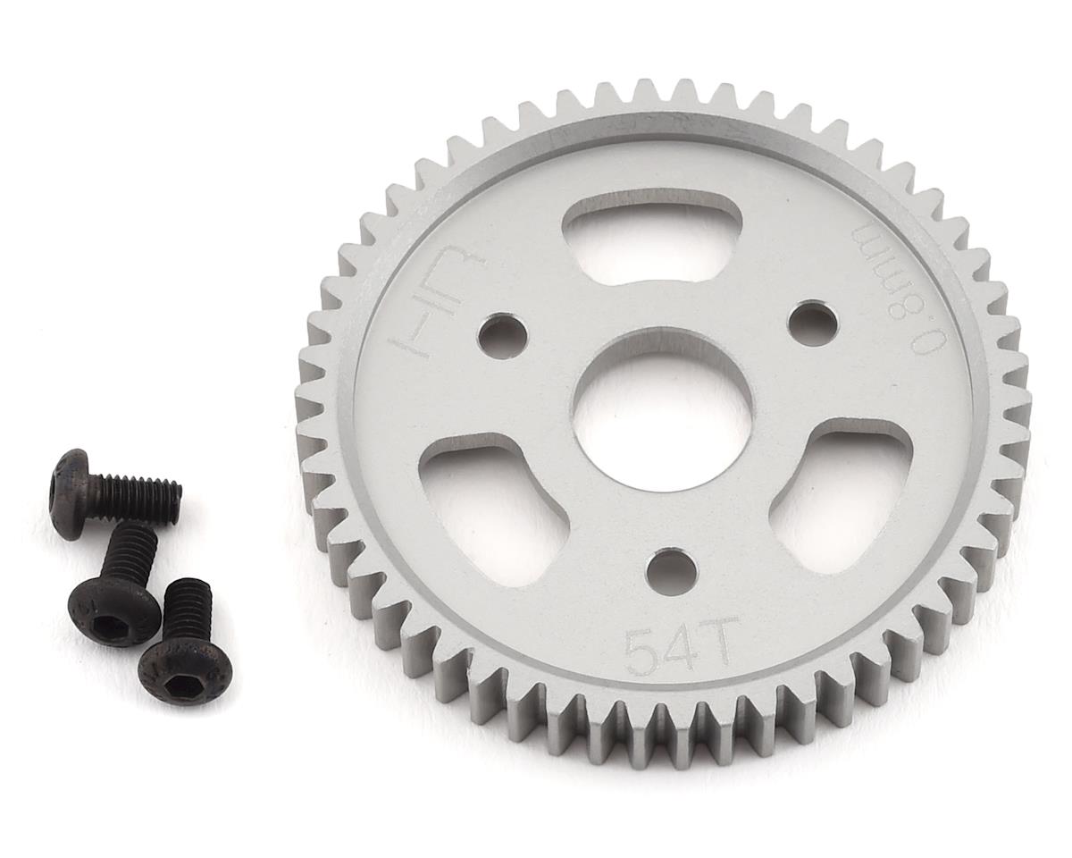 Hot Racing 32P Aluminum Spur Gear for Traxxas Slash 4x4/Stampede 4x4 (54T) (HRASLF254T)