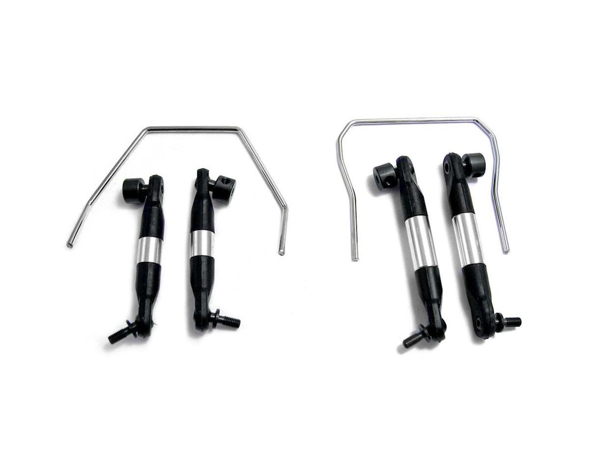 Hot Racing Front/Rear Sway Bar Kit for Traxxas Slash 4x4 (HRASLF311E)