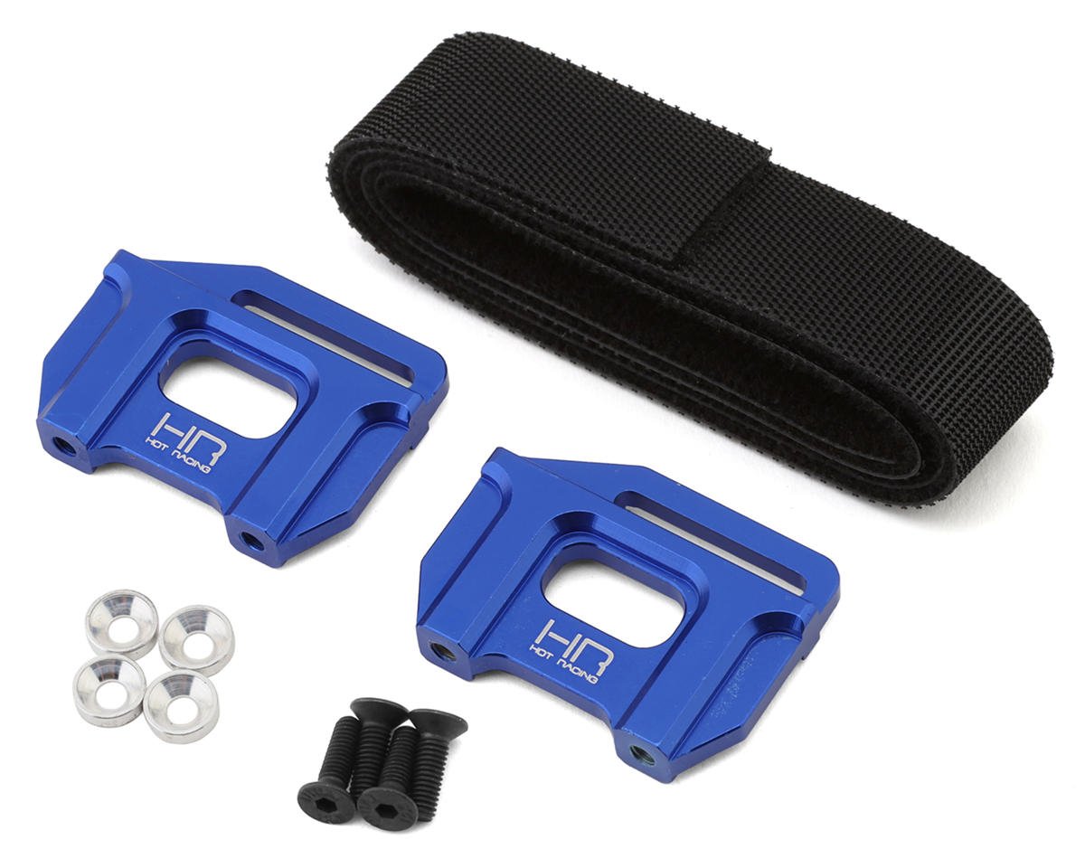 Hot Racing Tall Battery Hold-Down Set for Traxxas Sledge (HRASLG126X06)