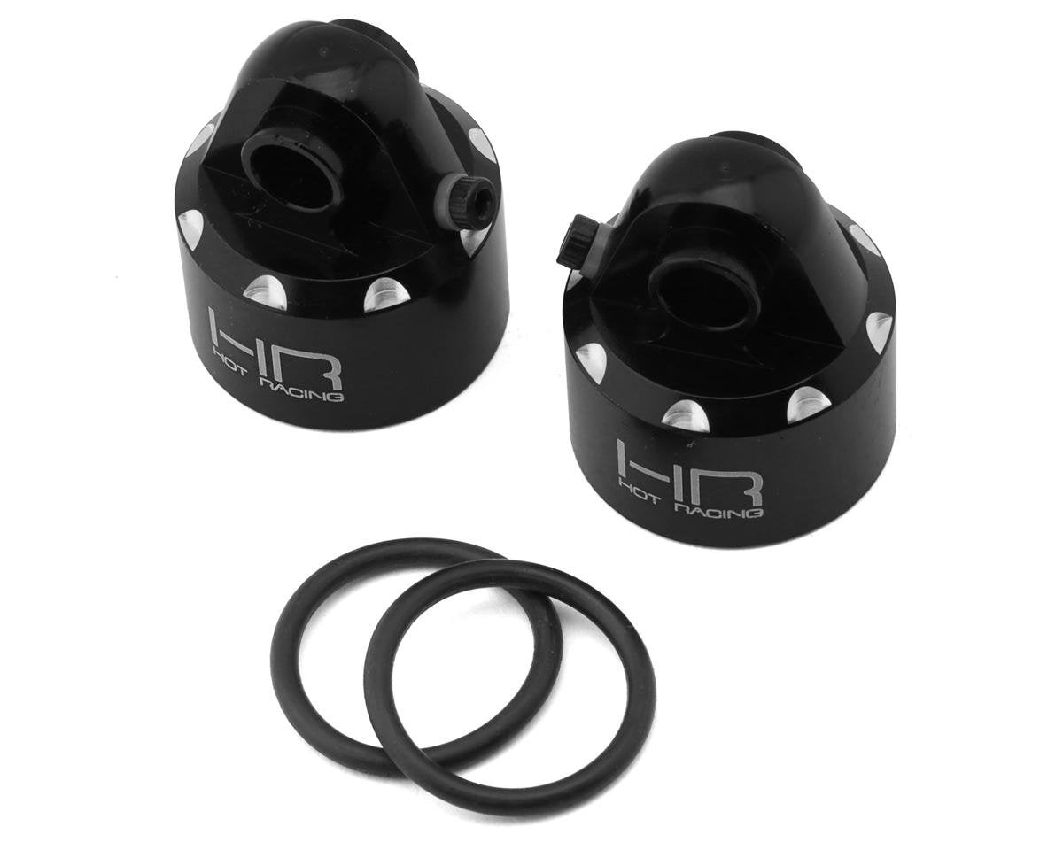 Hot Racing Aluminum Bleeder Shock Caps for Traxxas Sledge (2) (HRASLG156AX01)