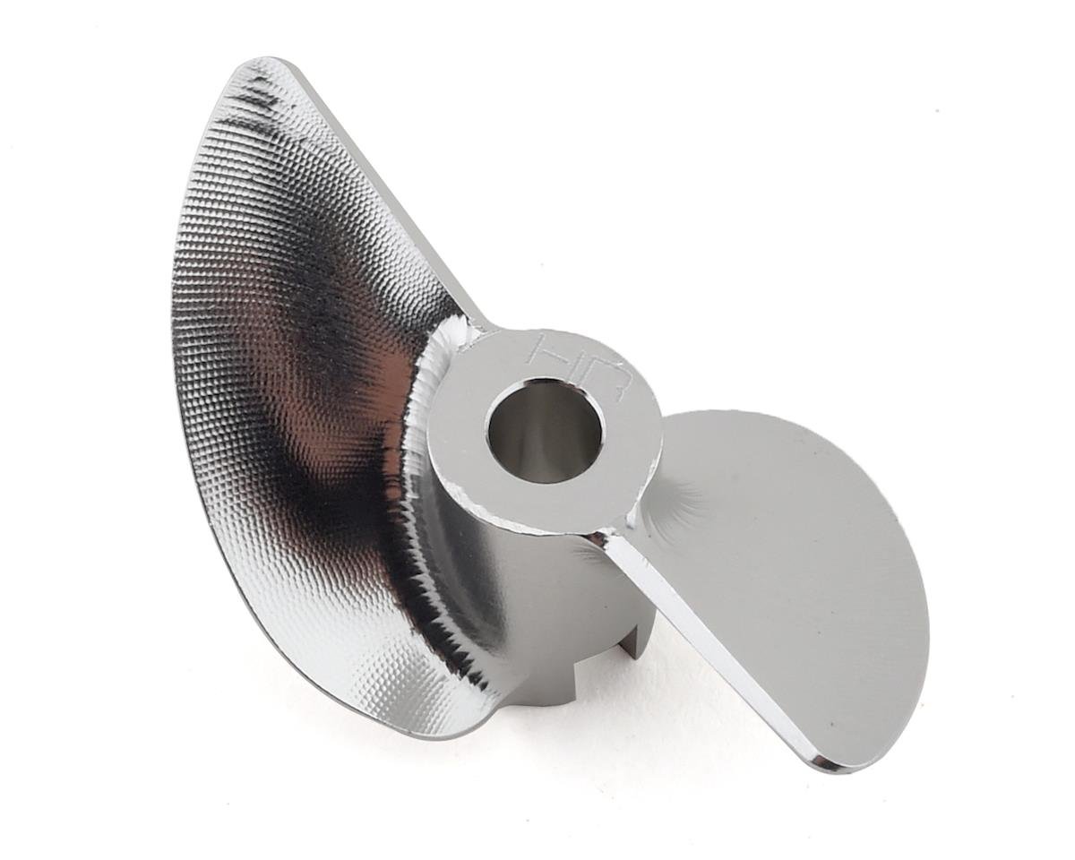 Hot Racing 42x59mm Aluminum Propeller for Traxxas Spartan/M41 (Silver) (HRASPN1000MH)