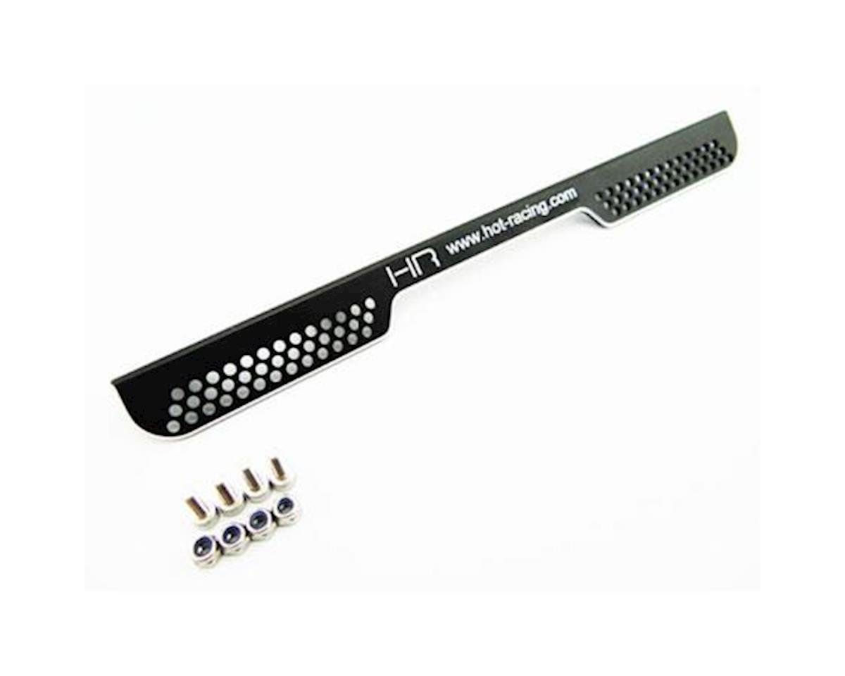 Hot Racing Aluminum Rear Splash Guard for Traxxas Spartan (Black) (HRASPN30G)