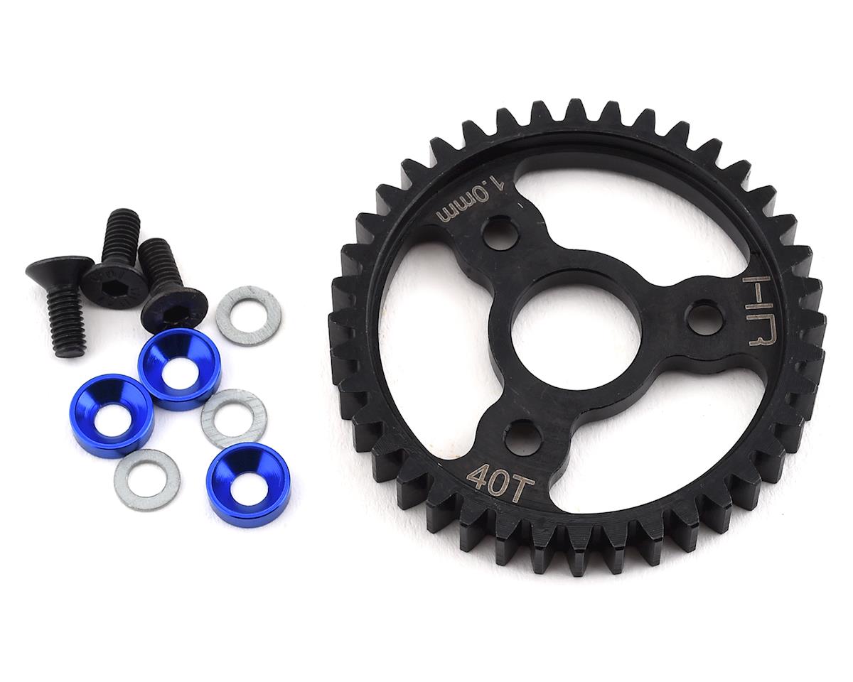 Hot Racing MOD1 Steel Spur Gear for Traxxas Revo (Blue) (40T) (HRASRVO440)