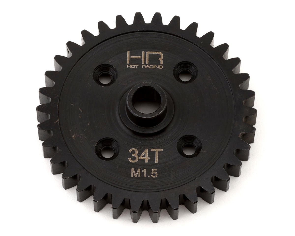 Hot Racing 1.5 Mod Steel Spur Gear for Traxxas Sledge (34T) (HRASSLG34M15)