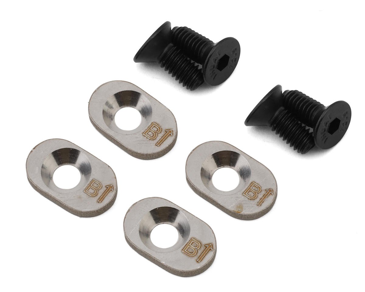Hot Racing Stainless Steel Motor Locking Washers for Traxxas Sledge (HRASSLG889B)