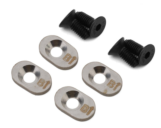 Hot Racing Stainless Steel Motor Locking Washers for Traxxas Sledge (HRASSLG889B)