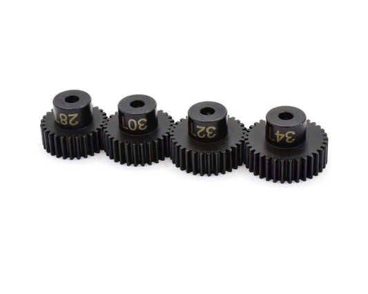 Hot Racing Light Weight Speed Tune Pinion Gear Set (28, 30, 32, 34T) (HRASSXS8024)