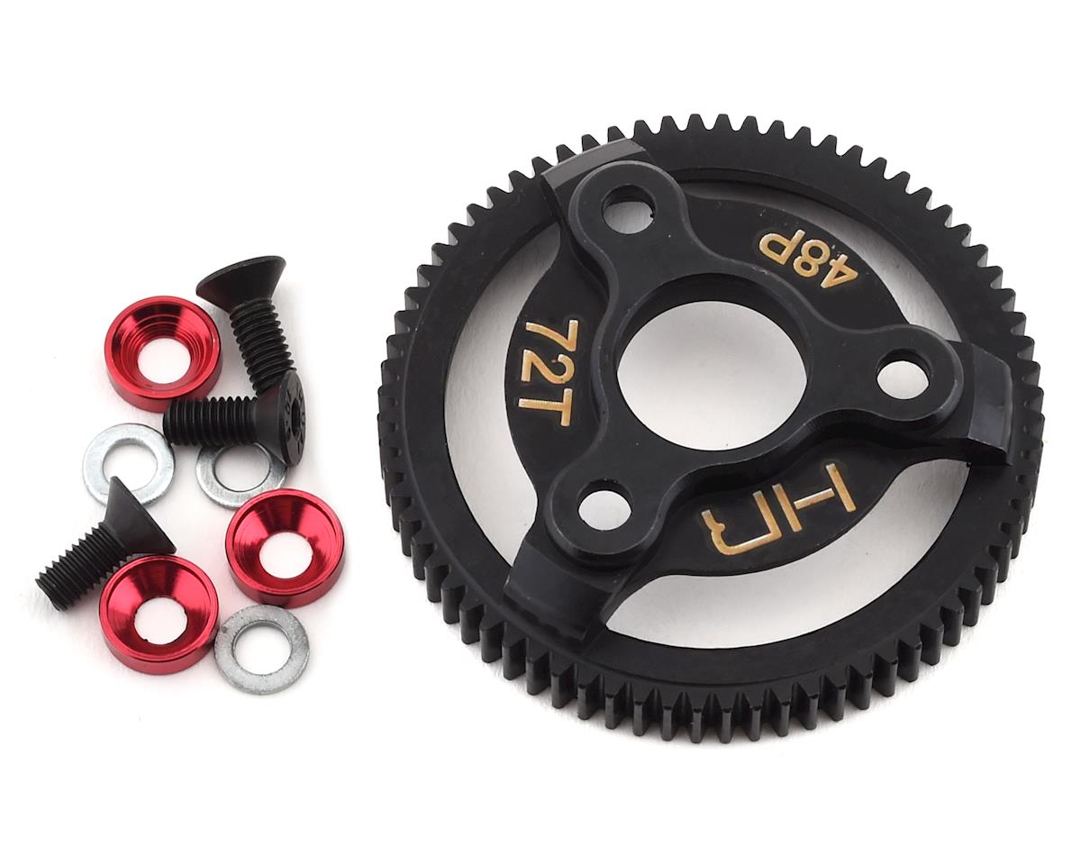 Hot Racing 48P Hardened Steel Spur Gear for Traxxas 2WD (72T) (HRASTE872)