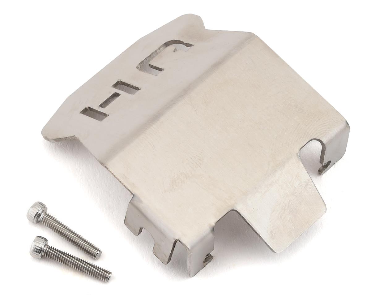 Hot Racing Front/Rear Stainless Steel Armor Skid Plate for Traxxas TRX-4 (HRASTRXF331CF)