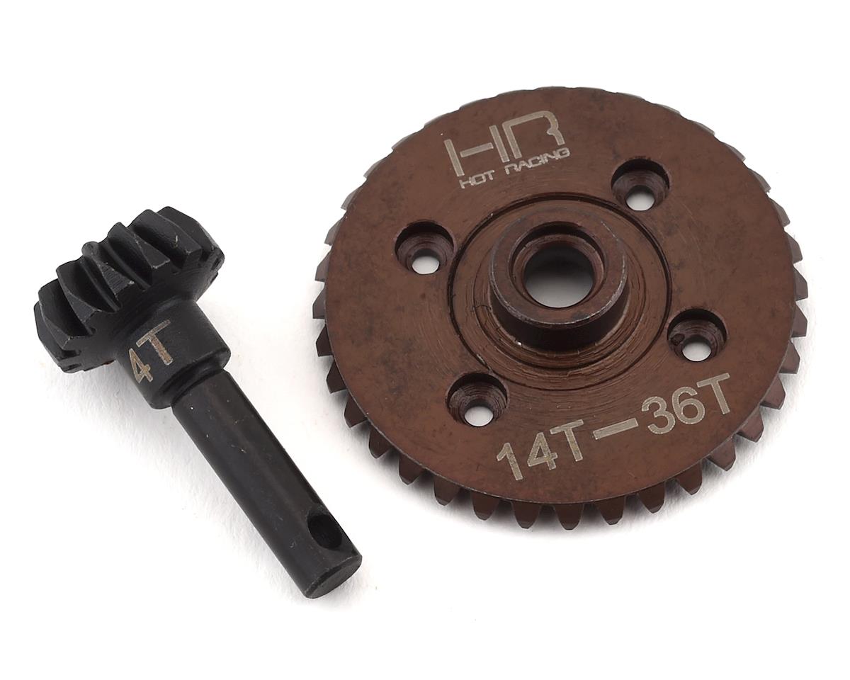 Hot Racing HD Spiral Cut Bevel Gear Set (36T/14T) (AX10) (HRASWRA9364)