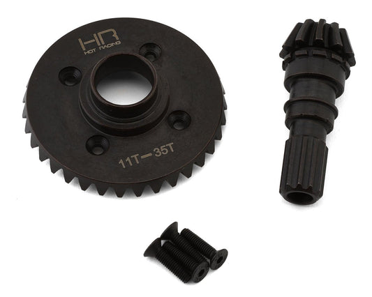 Hot Racing Steel Helical Differential Ring & Pinion Gear for Traxxas X-Max/XRT (HRASXRT93511F)