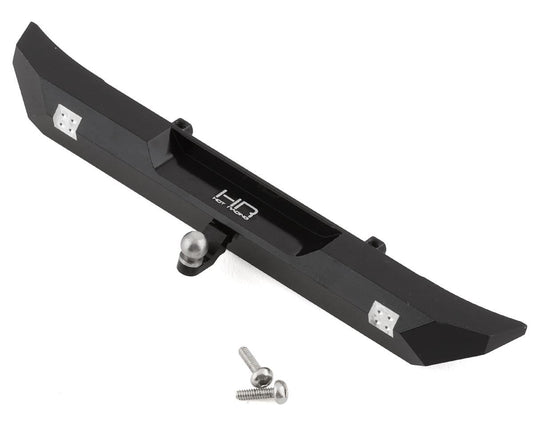 Hot Racing Axial SCX24 Aluminum Rear Bumper (Black) (AXI00002V2) (HRASXTF03JR01)