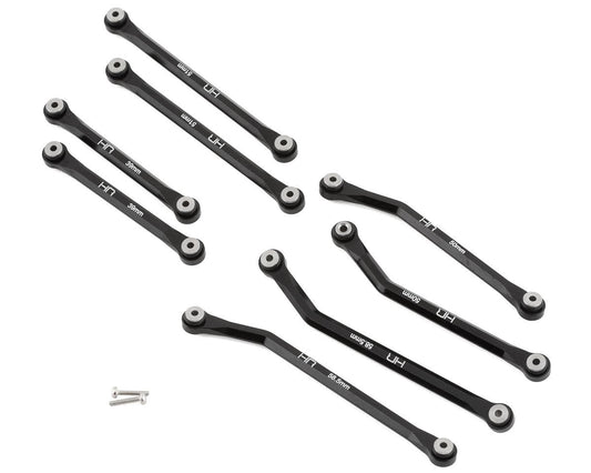 Hot Racing Axial SCX24 Aluminum High Clearance 4 Link Set (133.7mm) (HRASXTF133HFJ01)