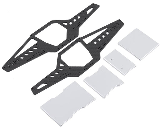 Hot Racing Axial SCX24 Graphite LCG Rock Crawler Chassis (HRASXTF14GLC)