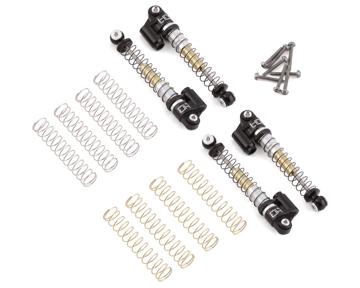 Hot Racing Axial SCX24 Aluminum Threaded Telescopic Shock (HRASXTF485TR04)