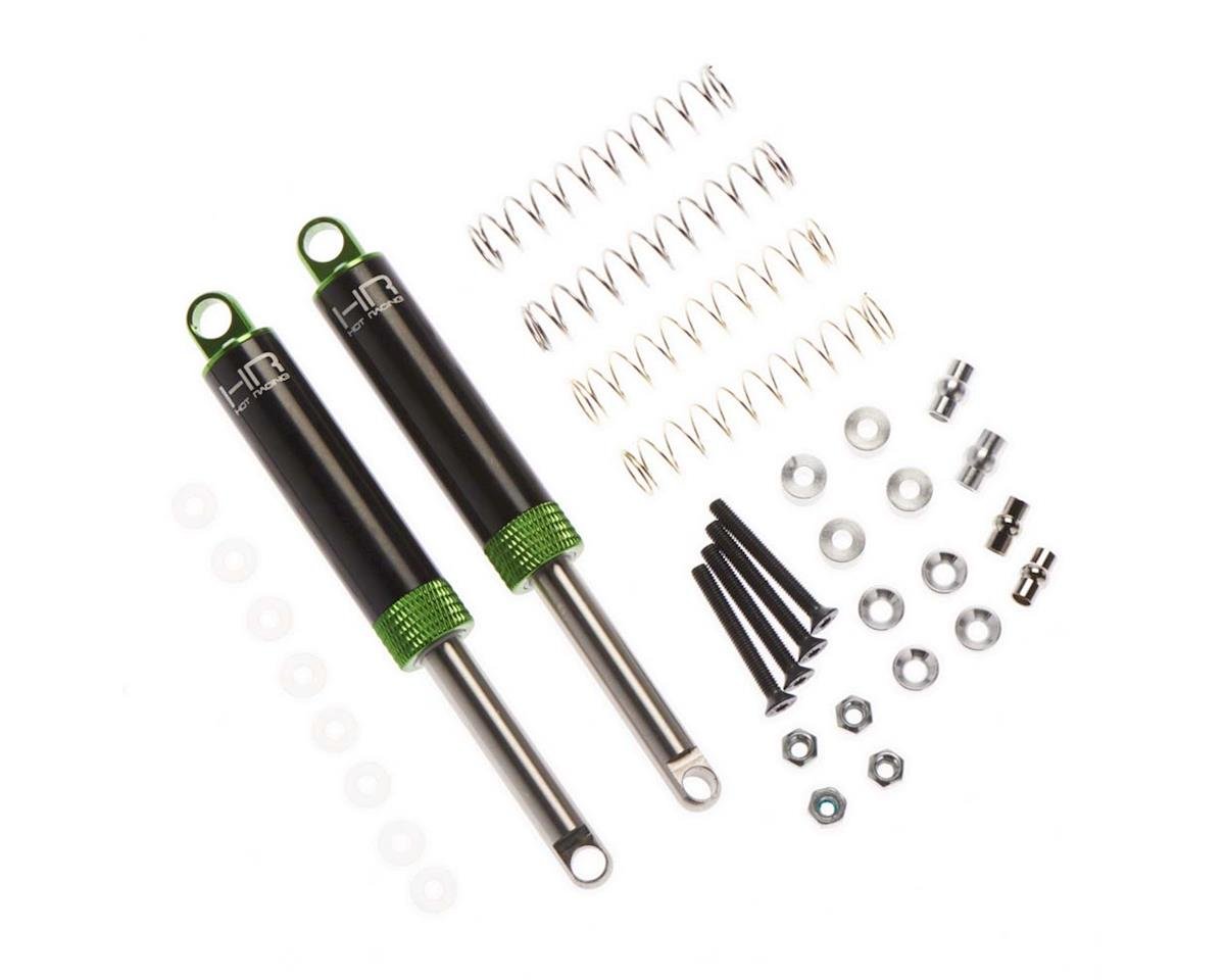 Hot Racing 100mm Internal Spring Air Shock (Green) (2) (HRATD100T05)