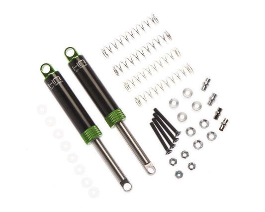 Hot Racing 100mm Internal Spring Air Shock (Green) (2) (HRATD100T05)