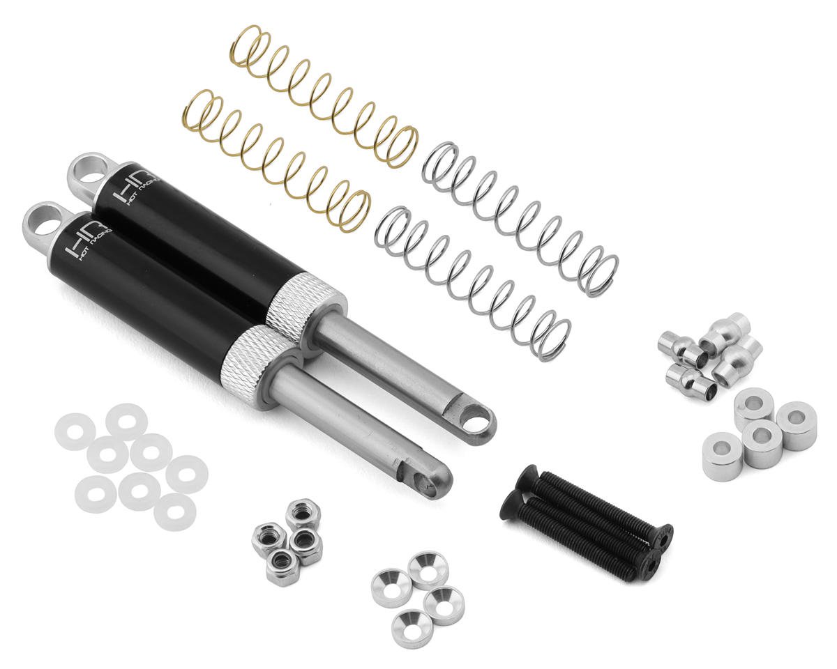 Hot Racing 100mm Internal Spring Air Shocks (Silver) (2) (HRATD100T08)