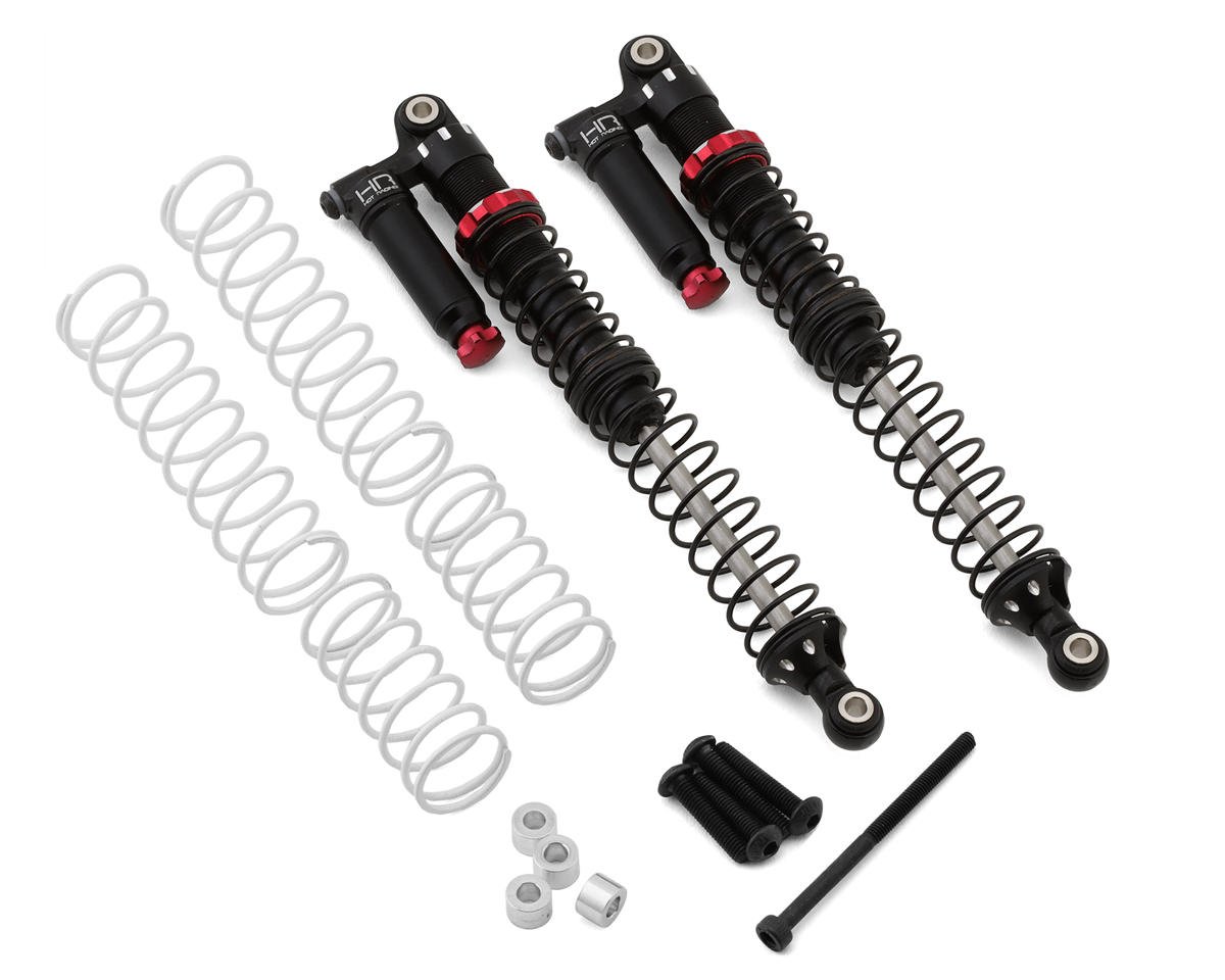 Hot Racing Piggyback Adjustable Rebound Shock (Red) (120mm) (HRATD120RV02)