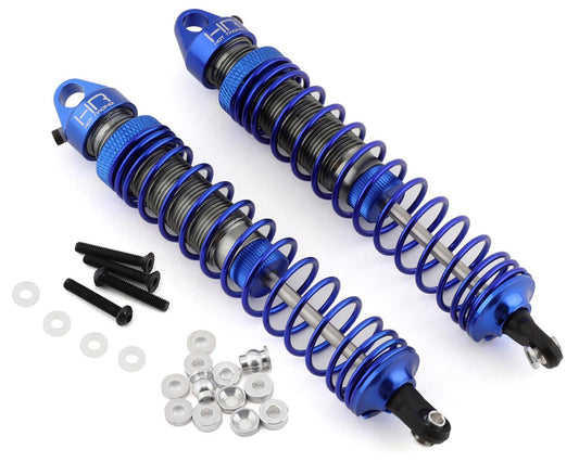 Hot Racing 120mm Aluminum Heavy Duty Big Bore Shocks (2) (HRATD120X06)