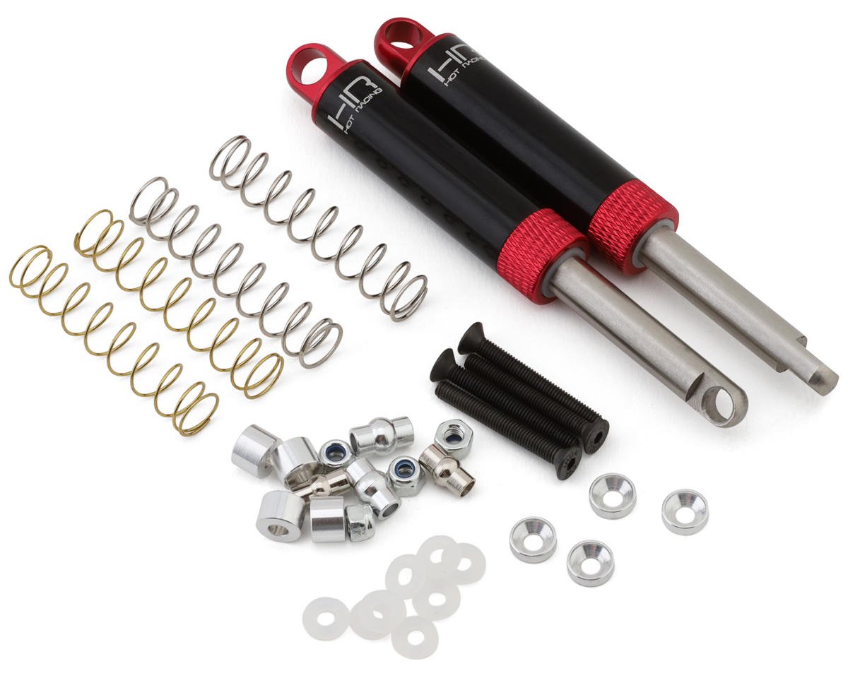 Hot Racing 90mm Internal Spring Air Shocks (Red) (2) (HRATD90T02)