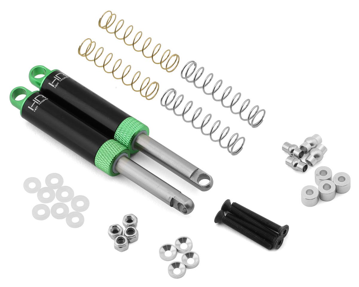Hot Racing 90mm Internal Spring Air Shocks (Green) (2) (HRATD90T05)