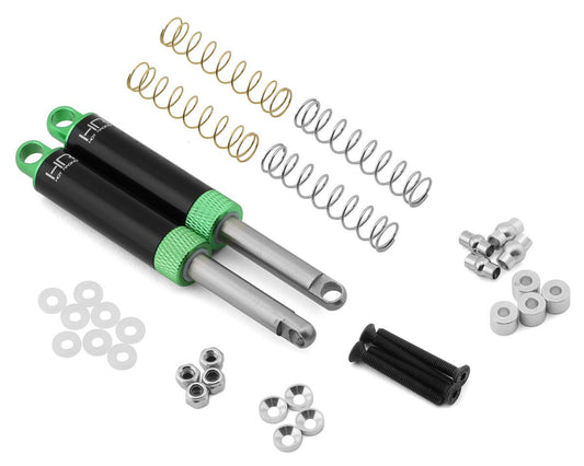Hot Racing 90mm Internal Spring Air Shocks (Green) (2) (HRATD90T05)