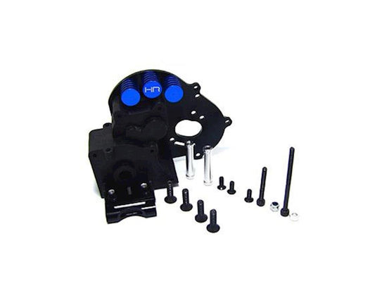 Hot Racing Composite Gear Case w/Aluminum Motor Plate for Traxxas 2WD (HRATE12GX01)