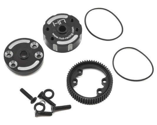 Hot Racing Sealed Aluminum Differential Case for Traxxas 2WD (HRATE38CH)