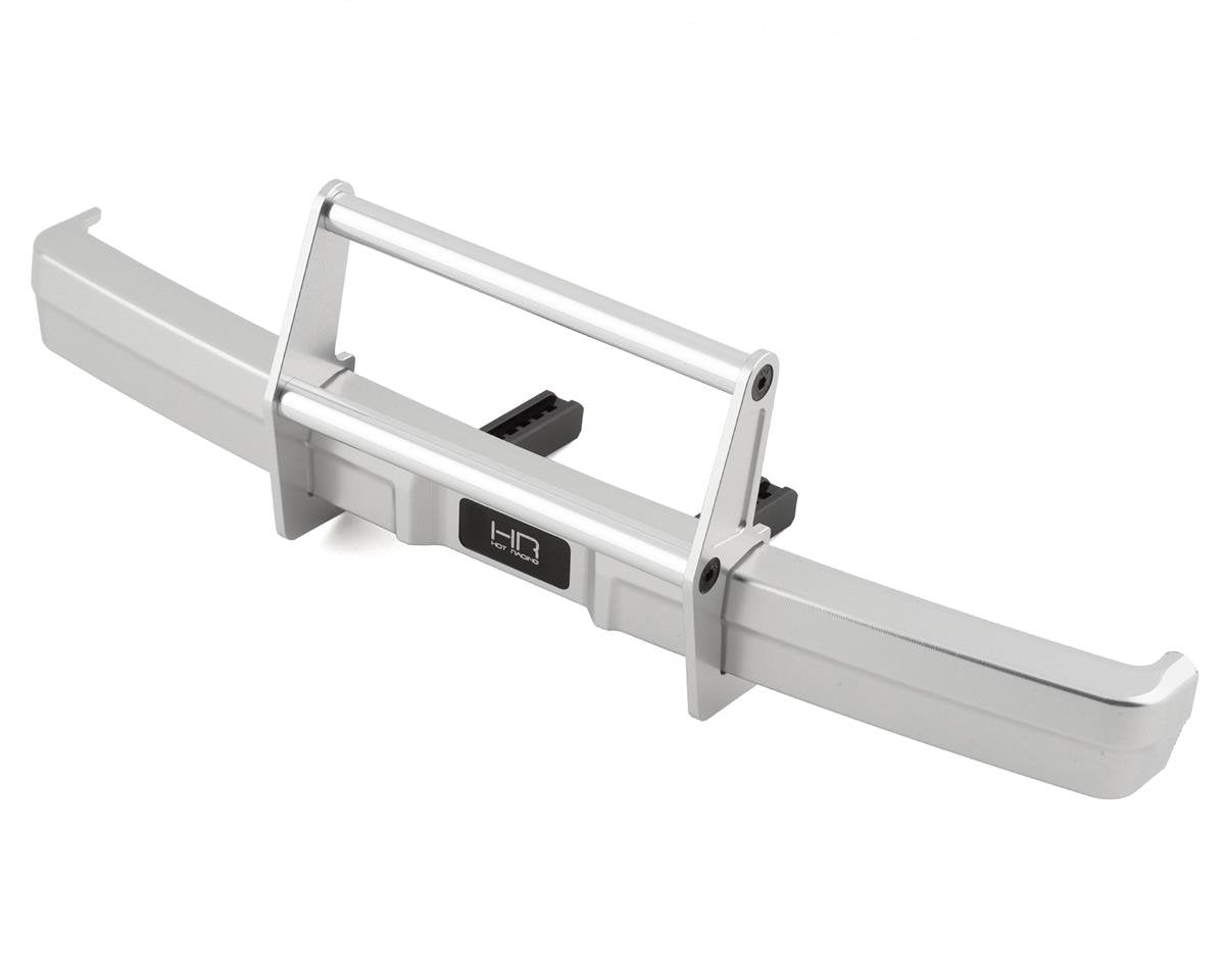 Hot Racing Aluminum Front Grill Guard Bumper for Traxxas TRX-4 79 Bronco (HRATRXF03CBF08)