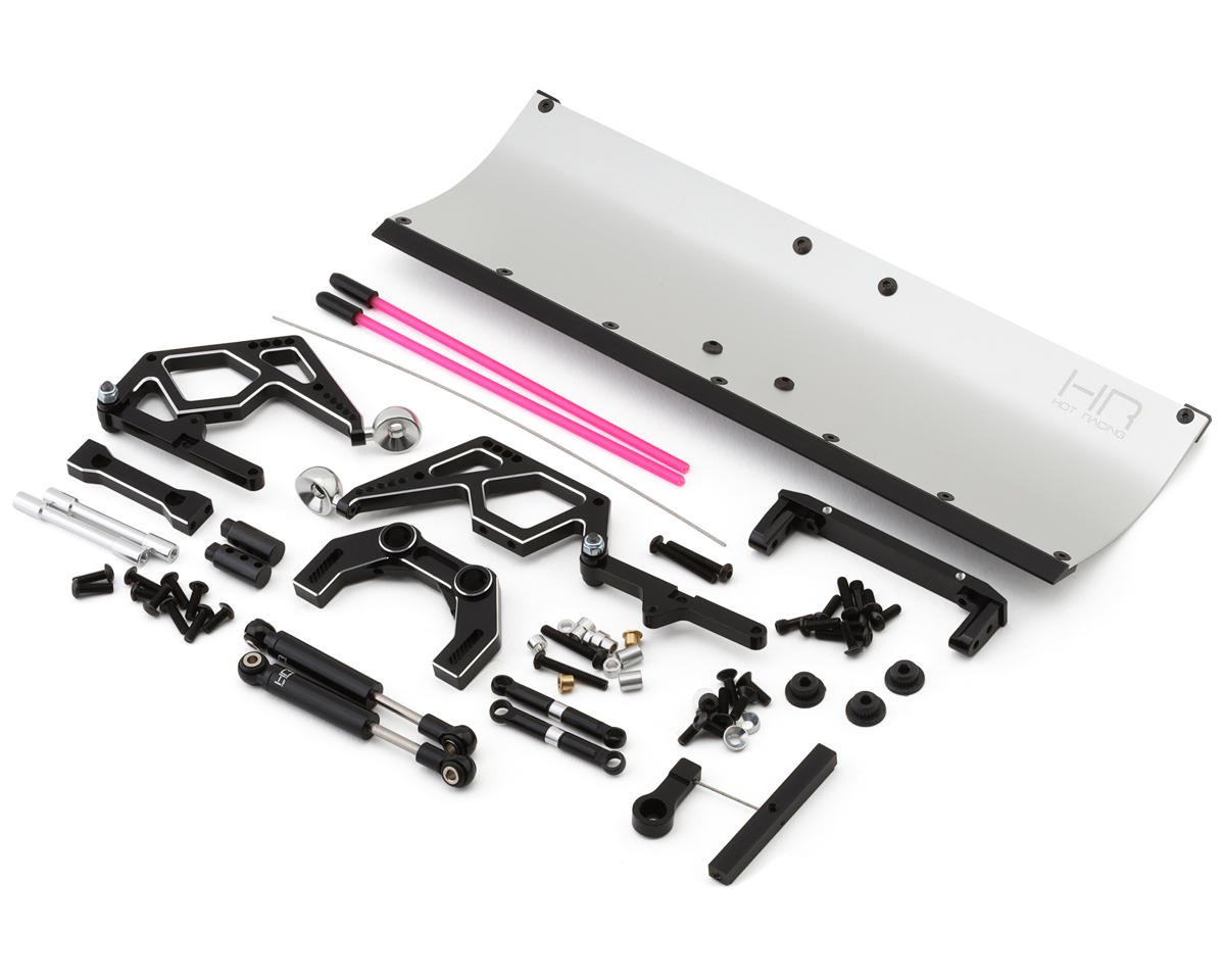 Hot Racing Aluminum Snow Plow Set for Traxxas¨ TRX-4ª (HRATRXF1213P08)