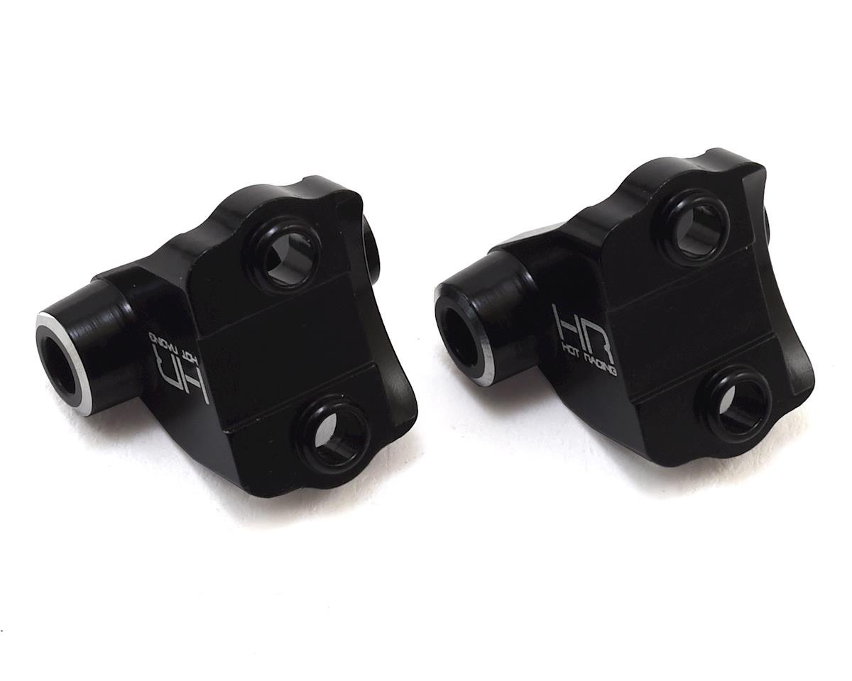 Hot Racing Aluminum Rear Lower Link & Shock Mount for Traxxas TRX-4 (Black) (2) (HRATRXF12AR01)