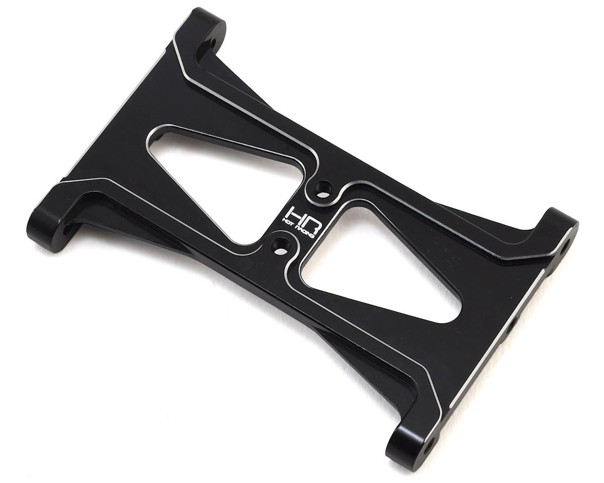 Hot Racing Aluminum Rear Chassis Crossmember for Traxxas TRX-4 (Black) (HRATRXF14RC01)