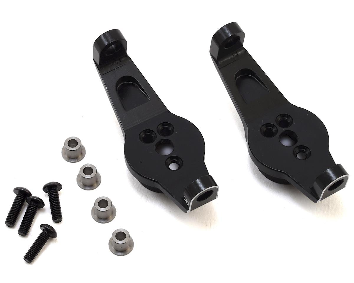 Hot Racing Aluminum C-Hubs for Traxxas TRX-4 (Black) (HRATRXF1901)