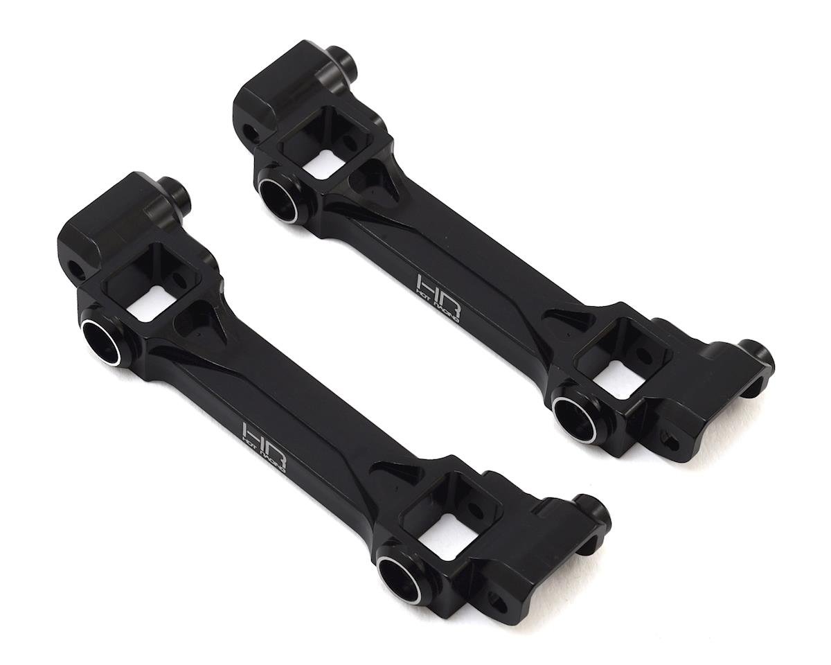 Hot Racing Aluminum Front & Rear Body Post Mount for Traxxas TRX-4 (Black) (HRATRXF20101)